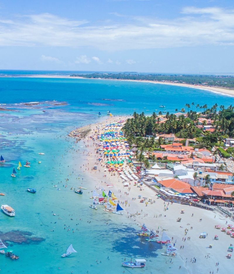 Vista aérea de Porto de Galinhas